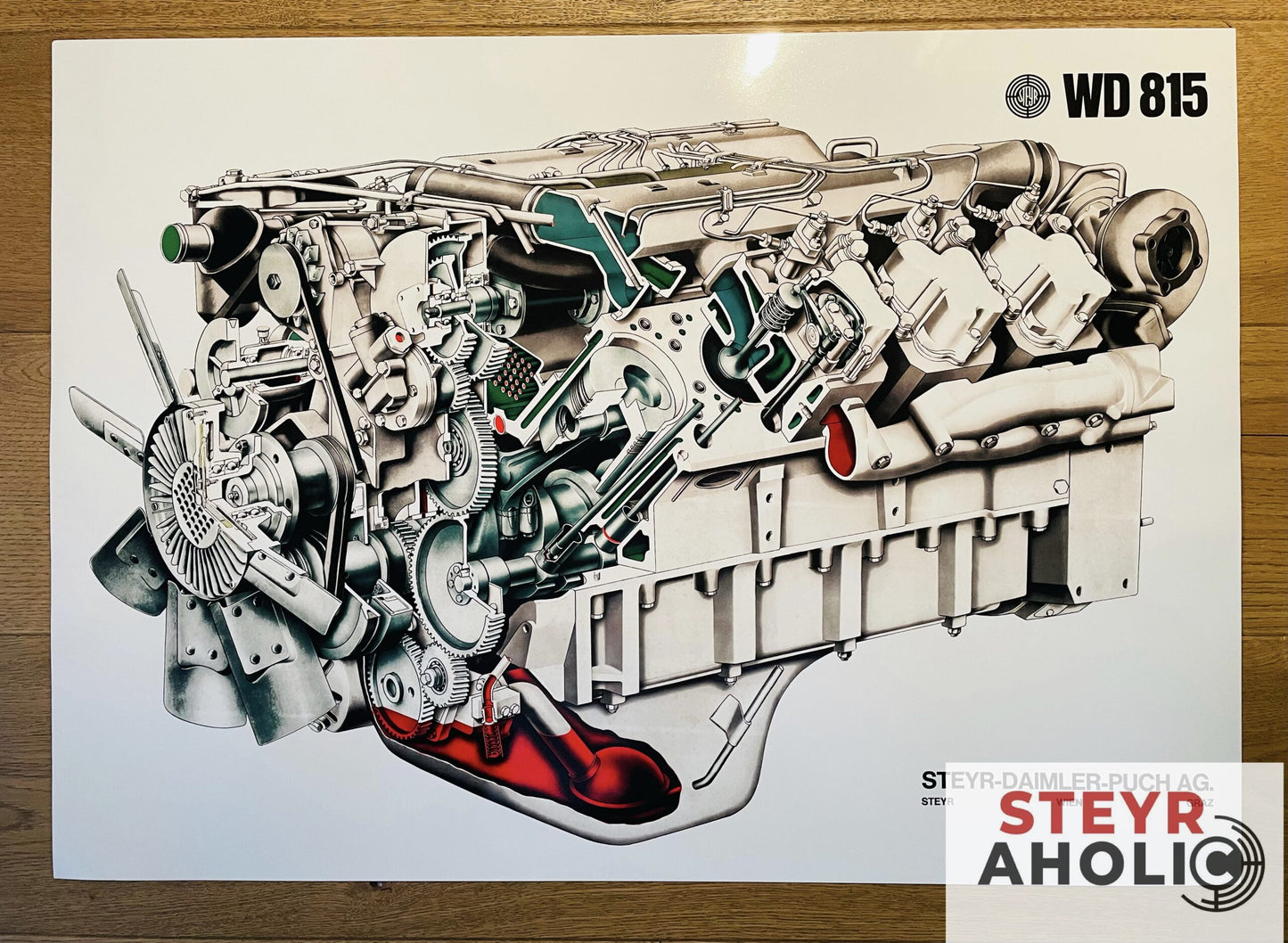 Steyr WD 815 Poster